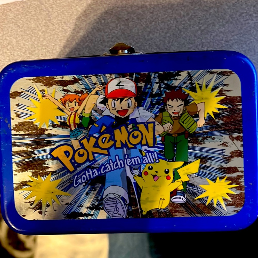 482 Pokémon Cards in Metal Case